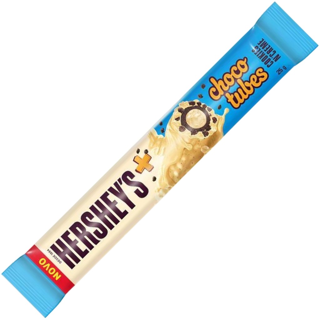 Hershey's Choco Tubes Cookies 'N' Creme (India) - 0.88oz (25g)