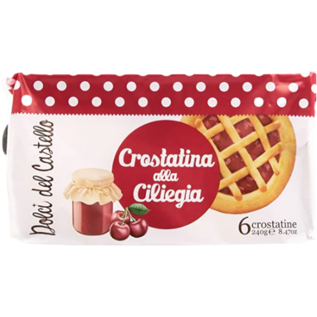 Dolci Del Castello Crostatina Cherry Cakes (6 Pack) - 8.5oz (240g)