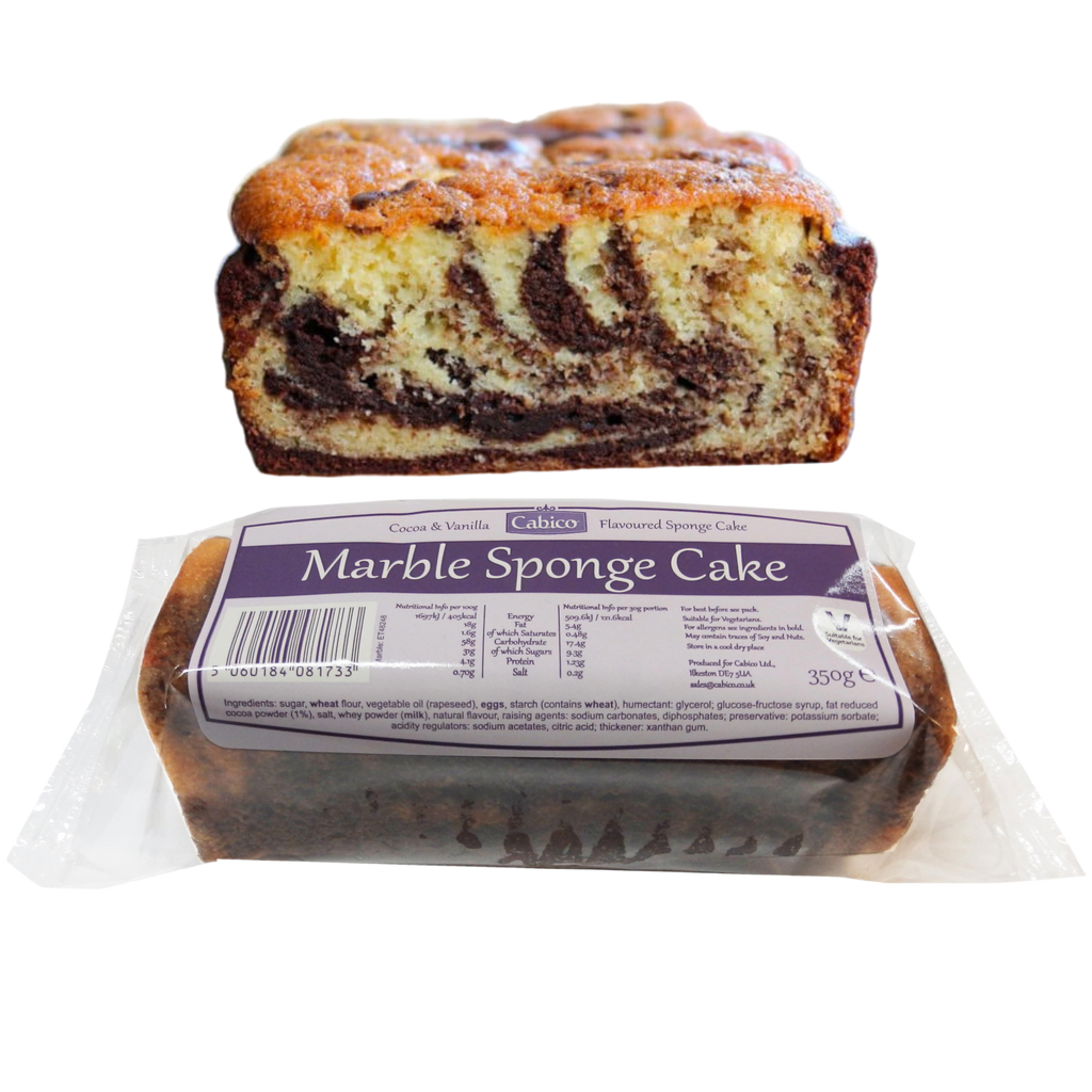 Cabico Chocolate Marble Sponge Cake - 12.3oz (350g)