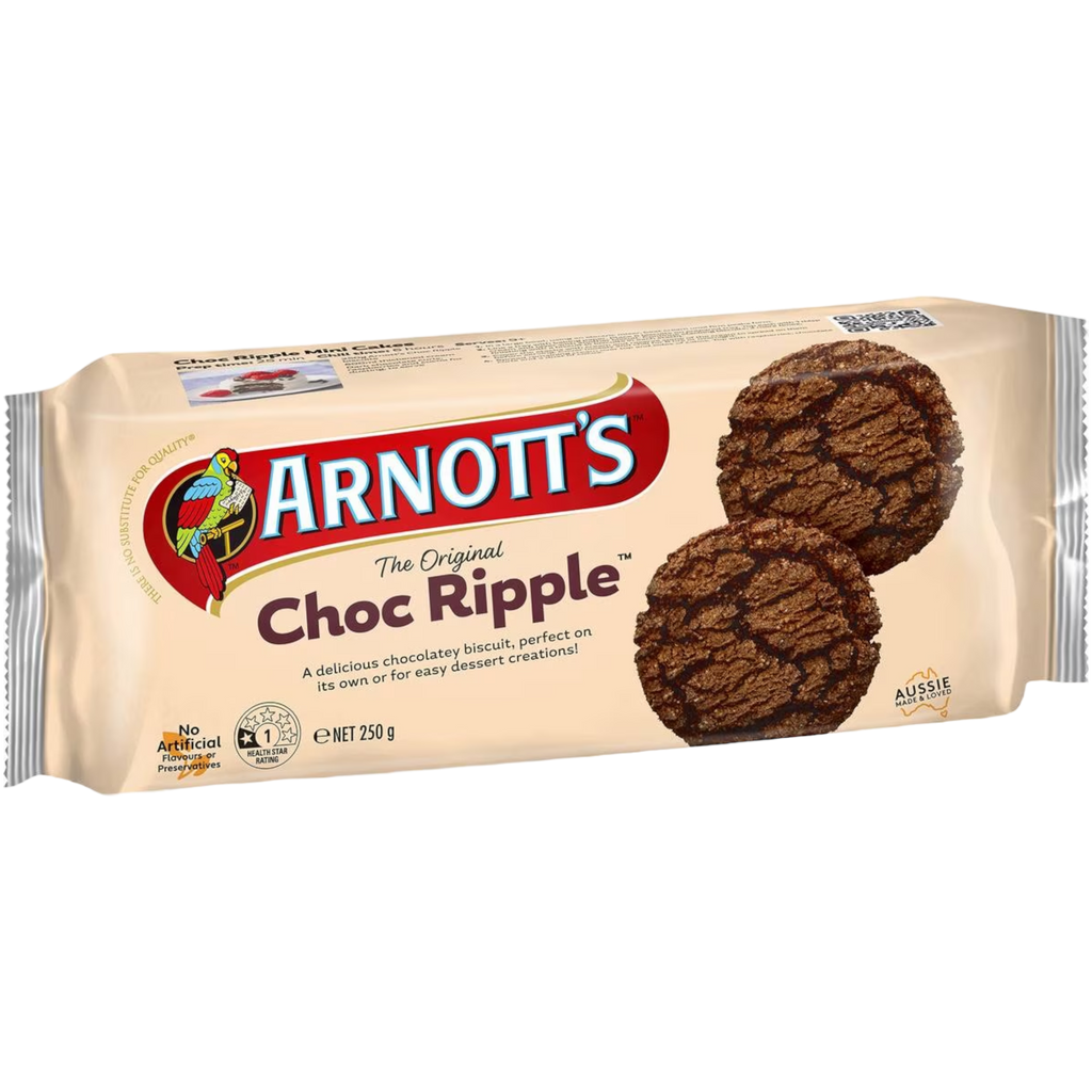 Arnott's Chocolate Ripple (Australia) - 8.8oz (250g)