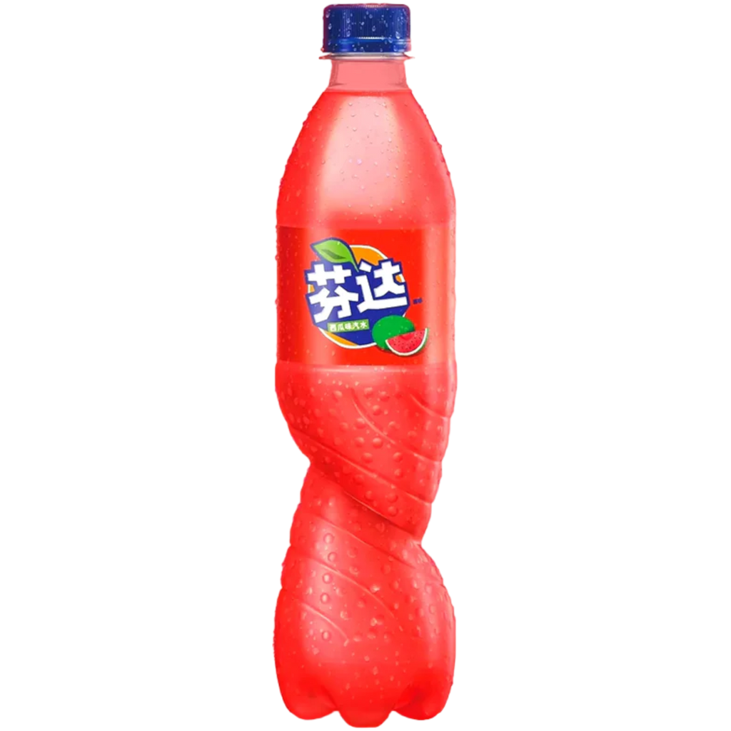 Fanta Chinese Watermelon (China) - 16.9fl.oz (500ml)