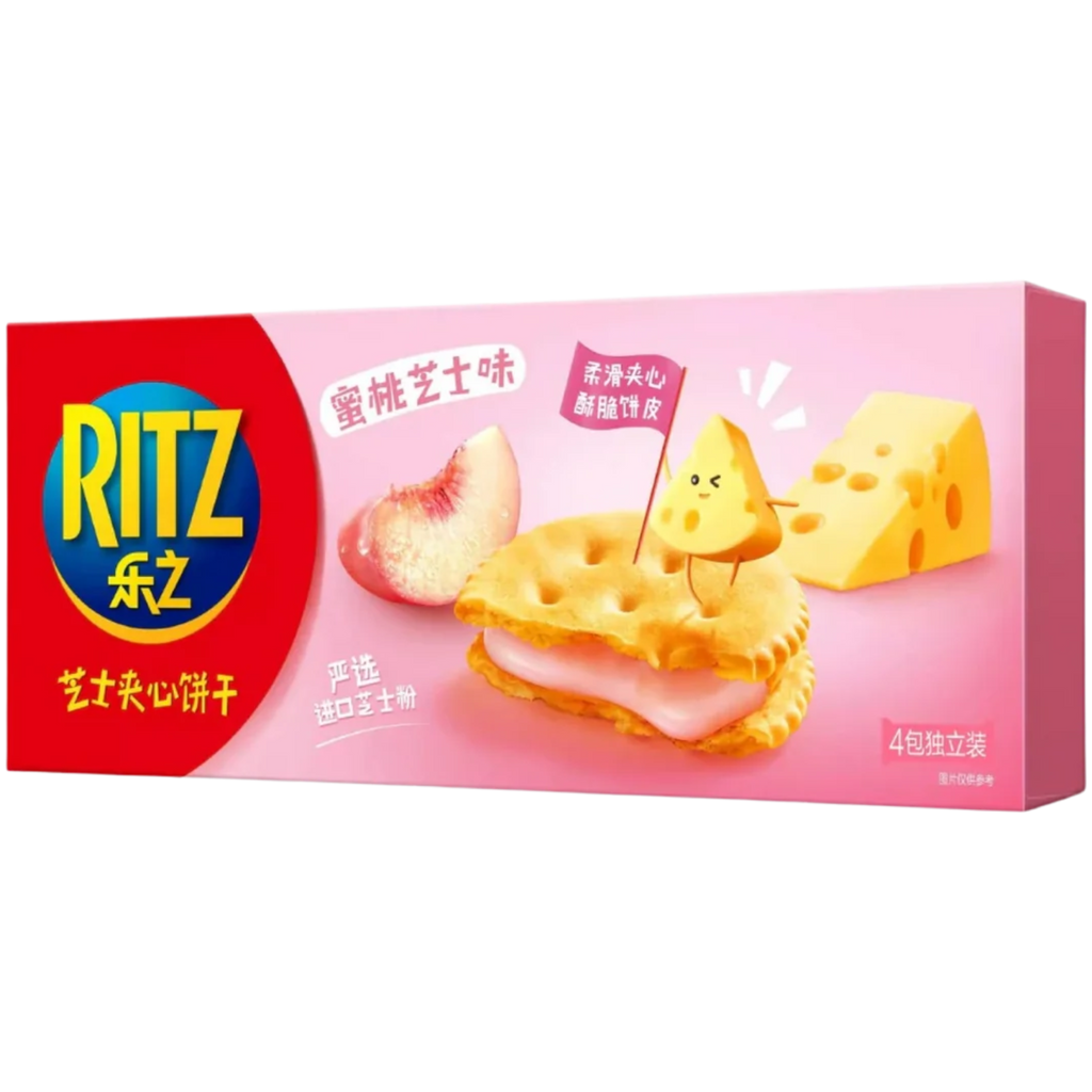 Ritz Chinese Peach & Cheese Sandwich Crackers (China) - 7.7oz (218g)