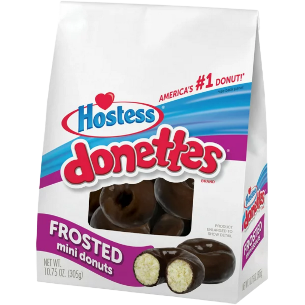 Hostess Chocolate Frosted Donettes Bag - 10.75oz (305g)