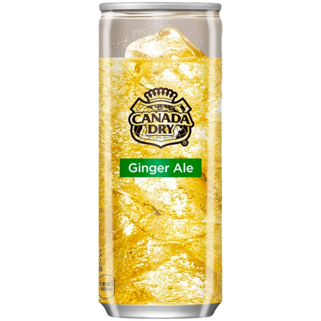 Canada Dry Ginger Ale Limited Edition Design (Japan) - 8.45fl.oz (250ml)