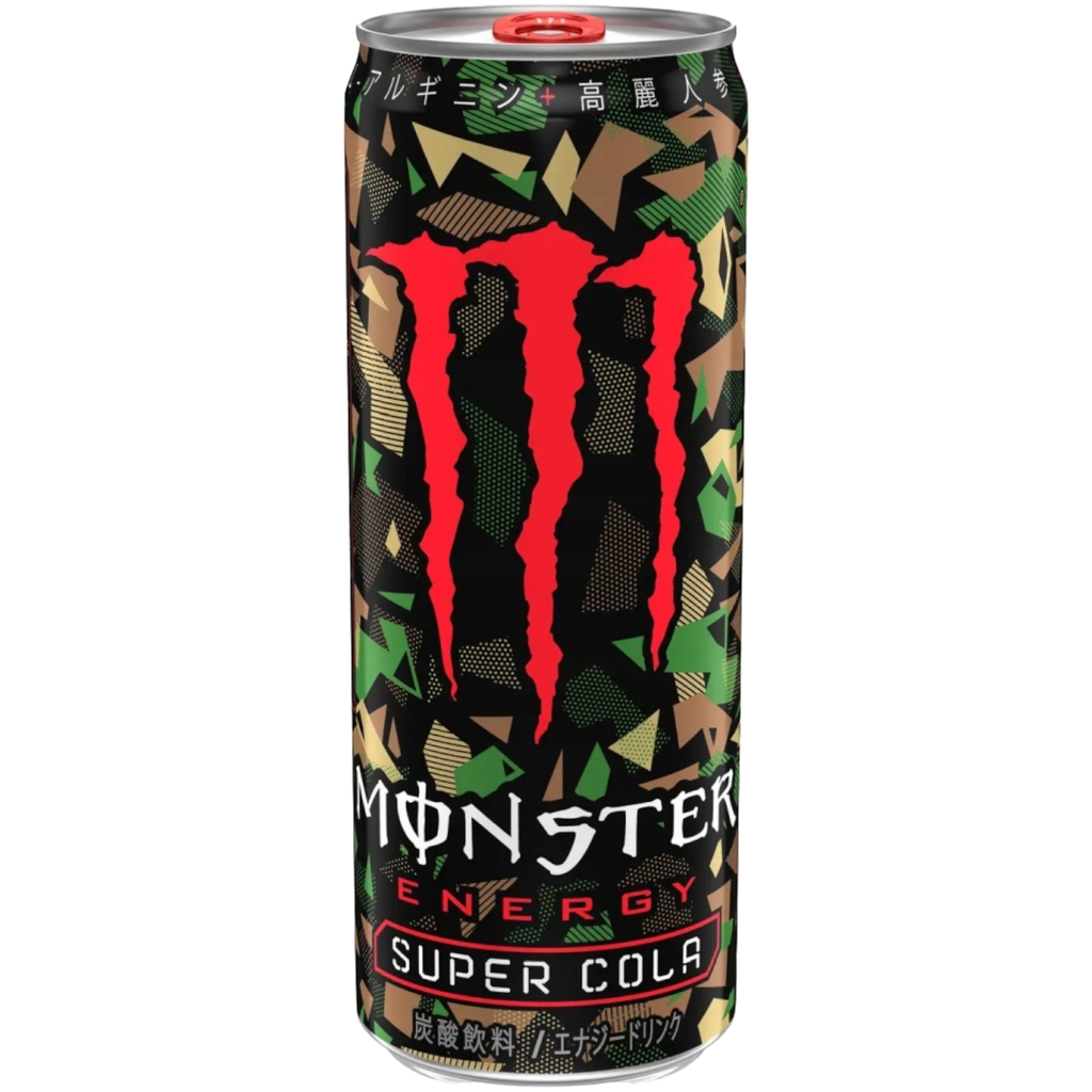 Monster Energy Super Cola Camouflage Can (Japan) - 12fl.oz (355ml)