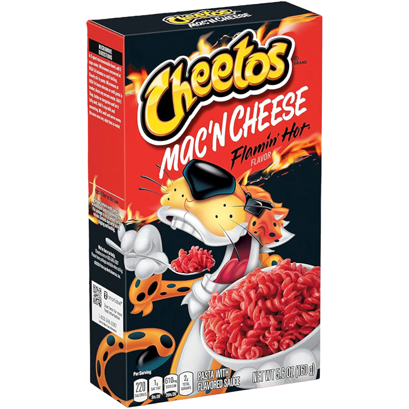 Cheetos Flamin’ Hot Mac ‘N Cheese Box - 5.6oz (160g)