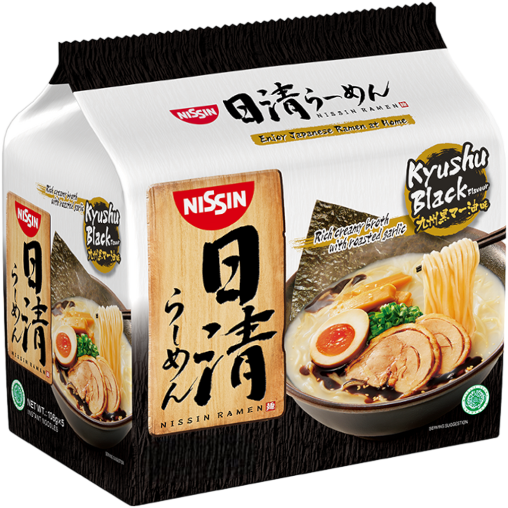 Nissin Ramen Kyushu Black Instant Noodles (Singapore) - 106g