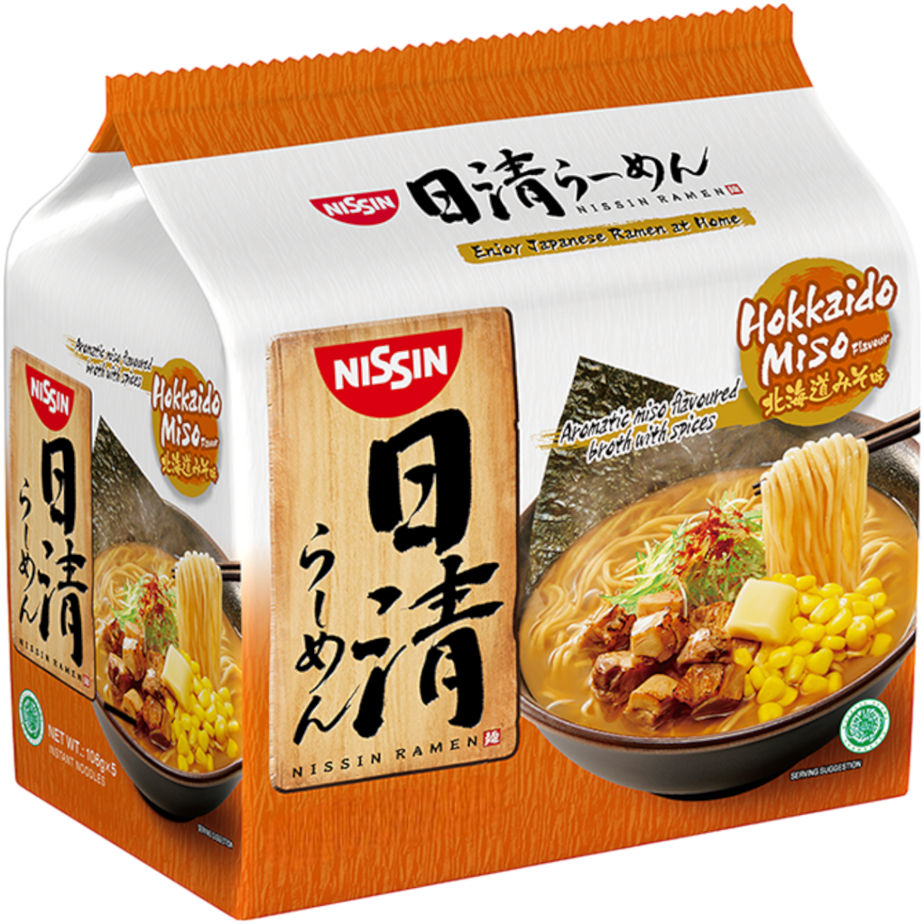 Nissin Ramen Hokkaido Miso Instant Noodles (Singapore) - 106g