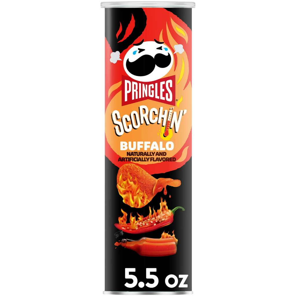 Pringles Scorchin' Buffalo - 5.5oz (158g) | Poppin Candy