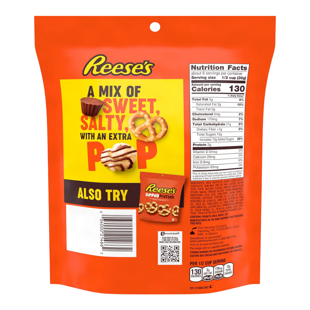 Reese's Popped Snack Mix Share Bag - 8oz (226g)