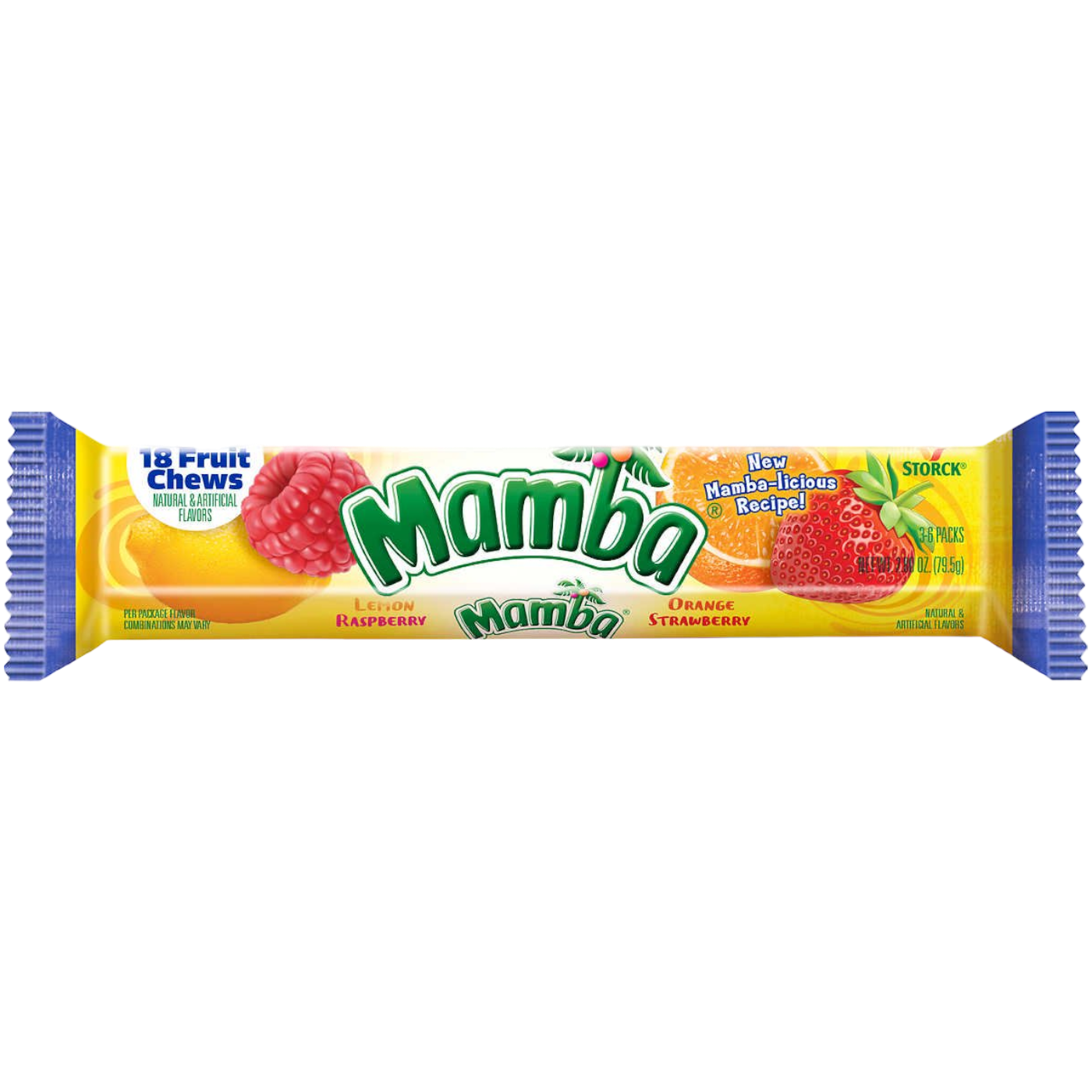 Mamba Original Fruit Chews - 2.8oz (79g)