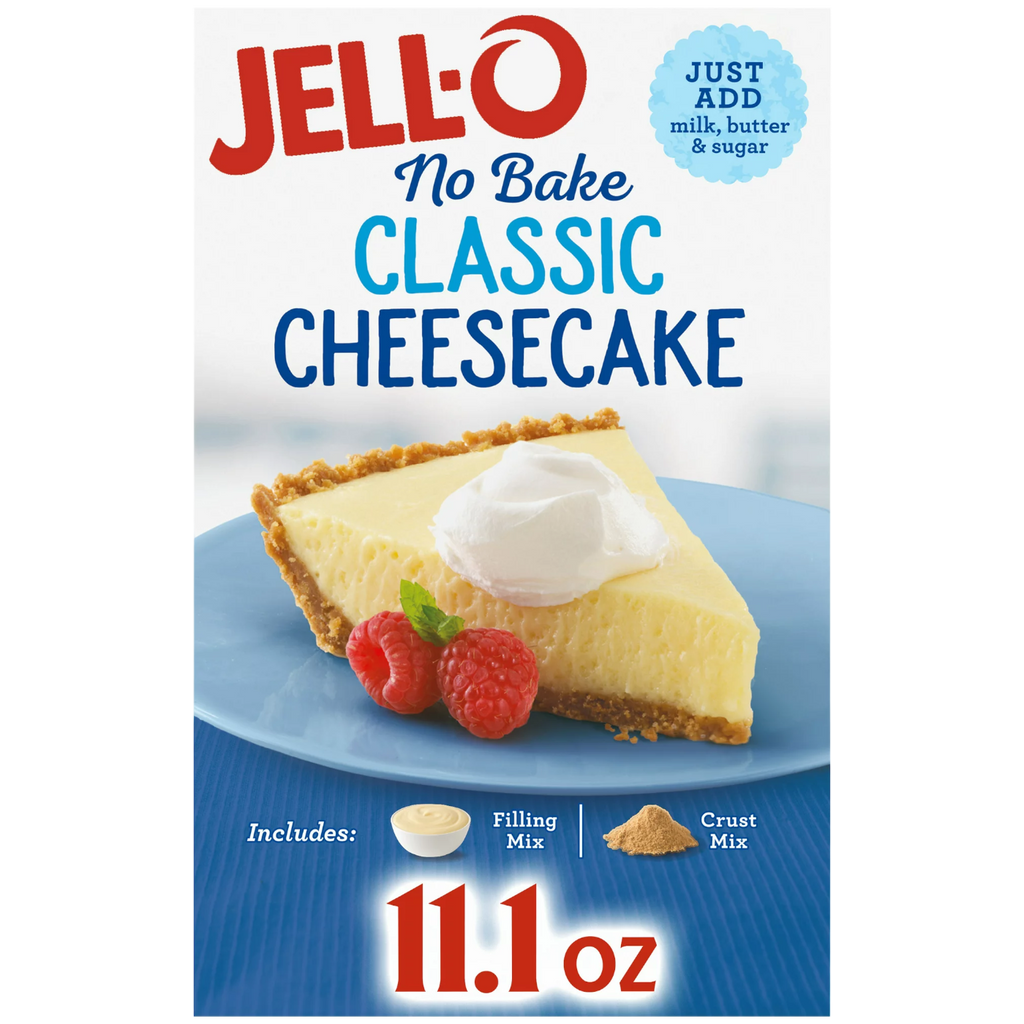 Jell-O No Bake Classic Cheesecake Dessert Kit - 11.1oz (315g)