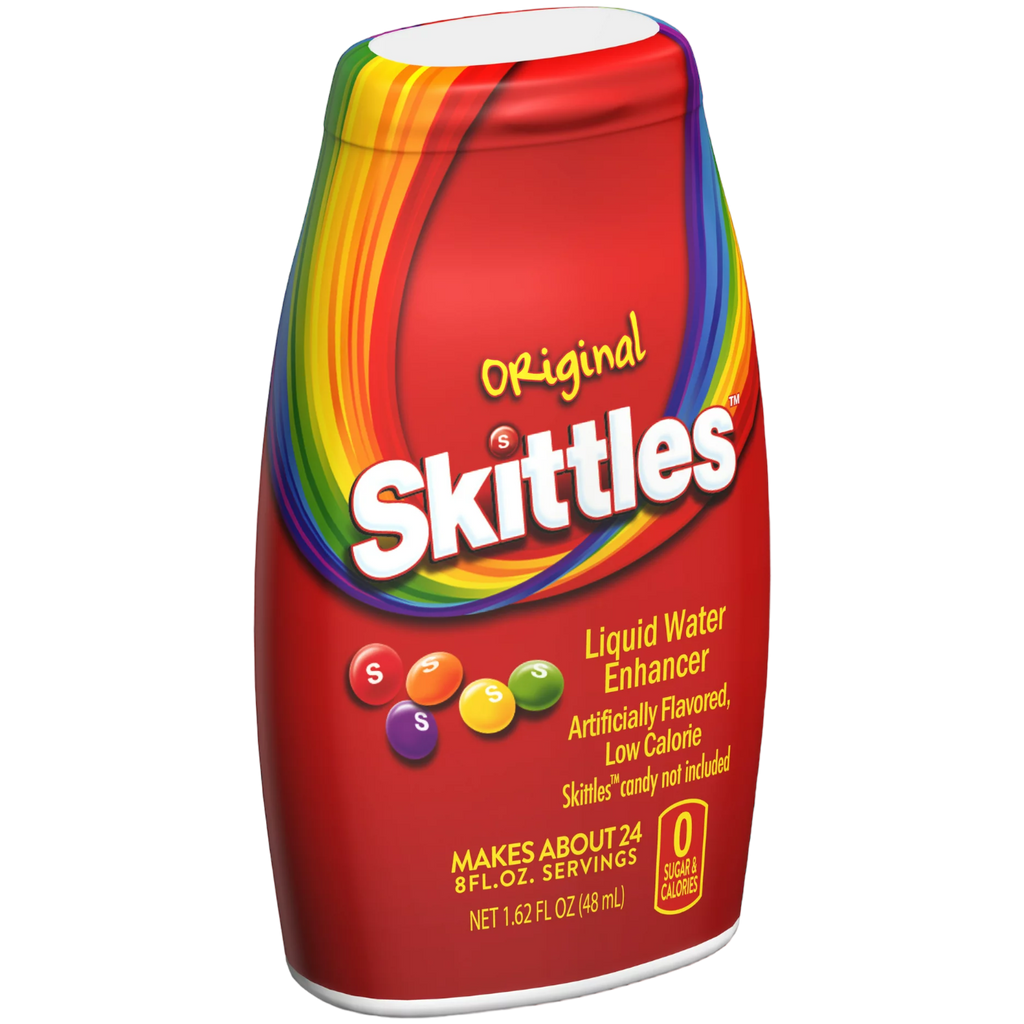 Skittles Original Sugar Free Liquid Water Enhancer (Makes 24 Servings) - 1.62fl.oz (48ml)