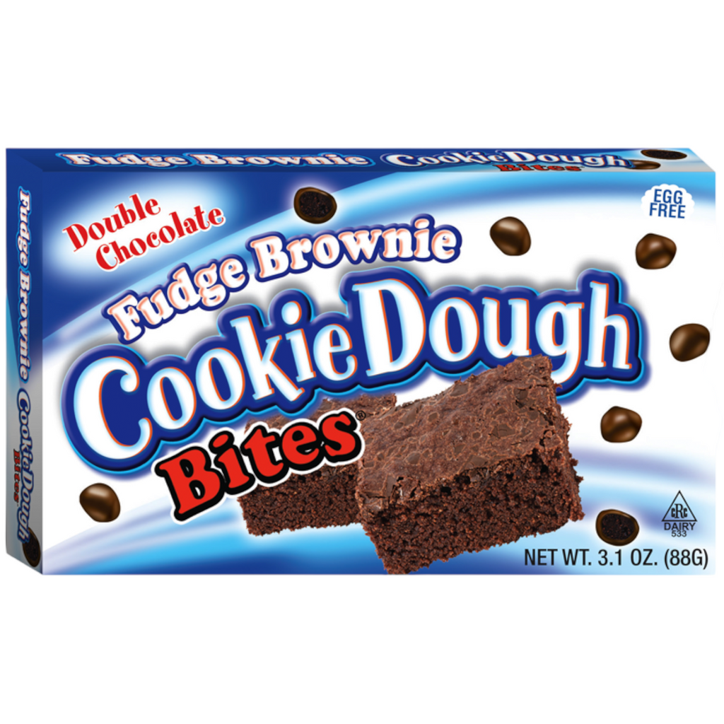 Cookie Dough Bites Double Chocolate Fudge Brownie - 3.1oz (88g)