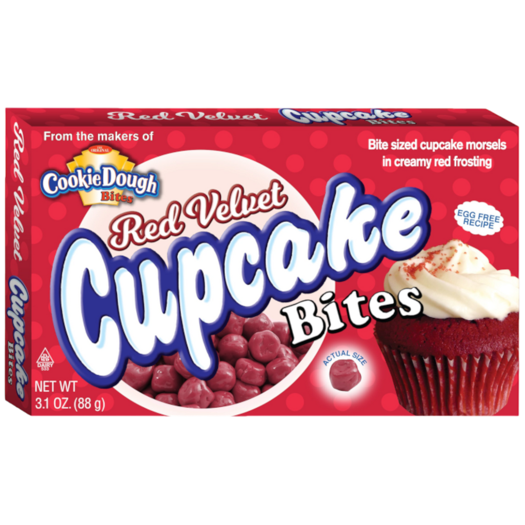 Red Velvet Cupcake Bites Theatre Box - 3.1oz (88g)