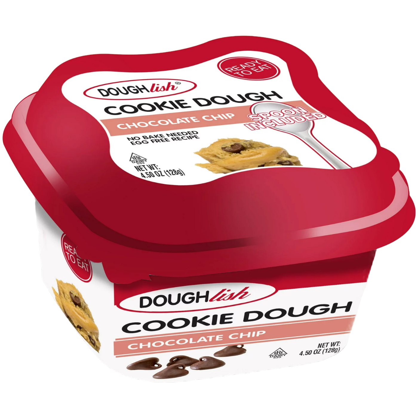 Doughlish Chocolate Chip Cookie Dough - 4.5oz (128g)