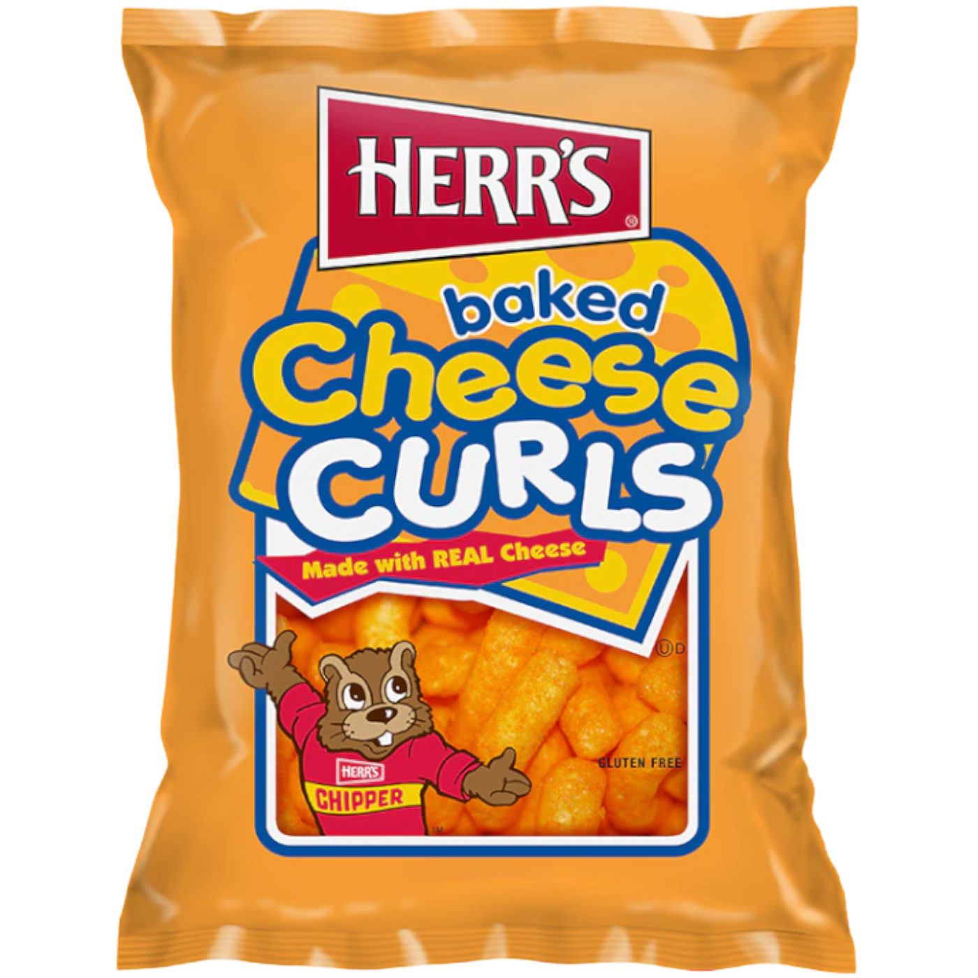 Herr's Baked Cheese Curls - 7oz (198g)