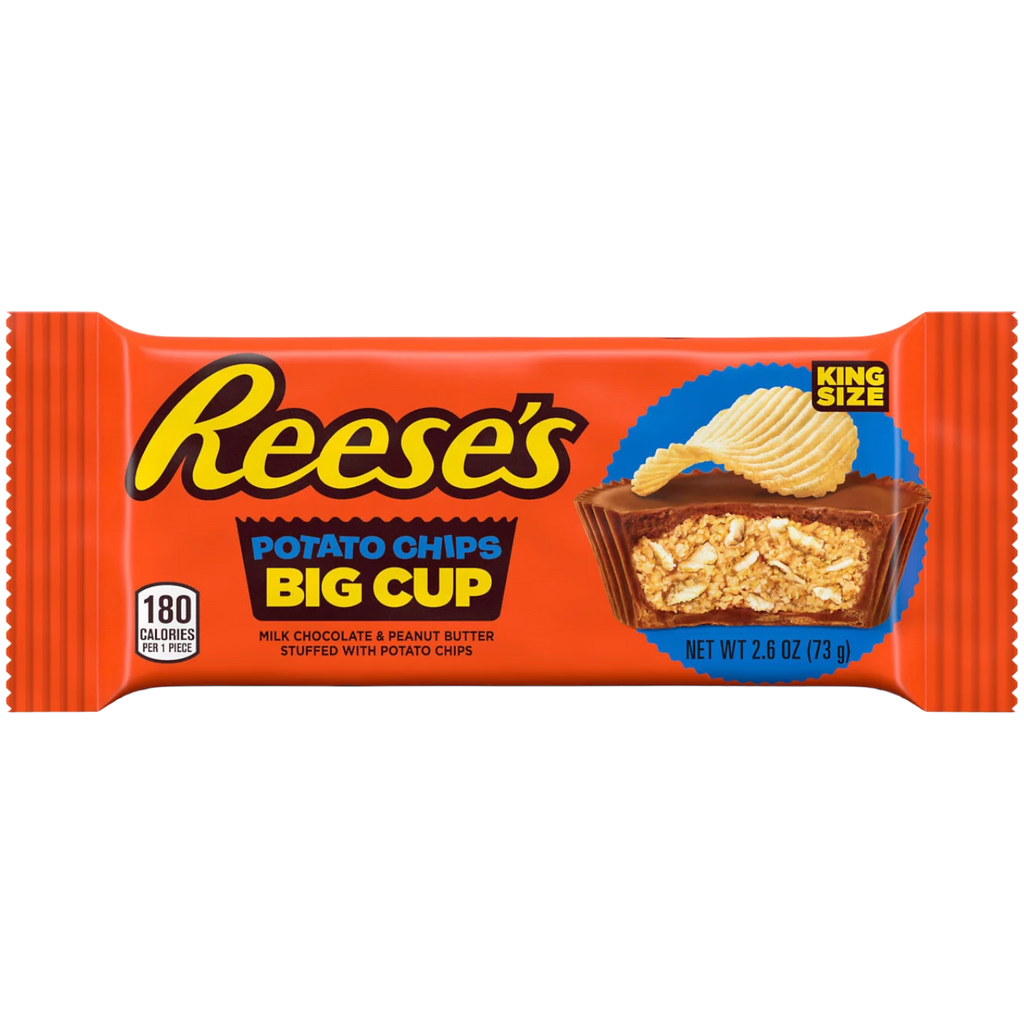 Reese's Big Cup Stuffed with Potato Chips KING SIZE - 2.6oz (73g)