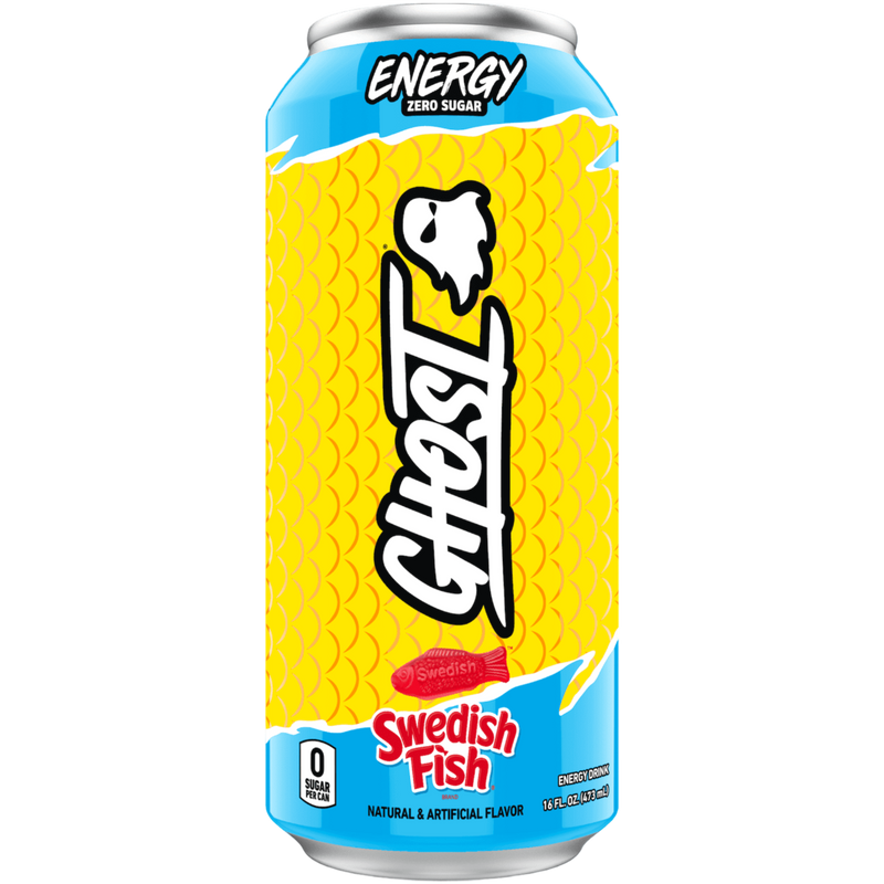 Ghost Energy Swedish Fish Flavour - 16fl.oz (473ml)