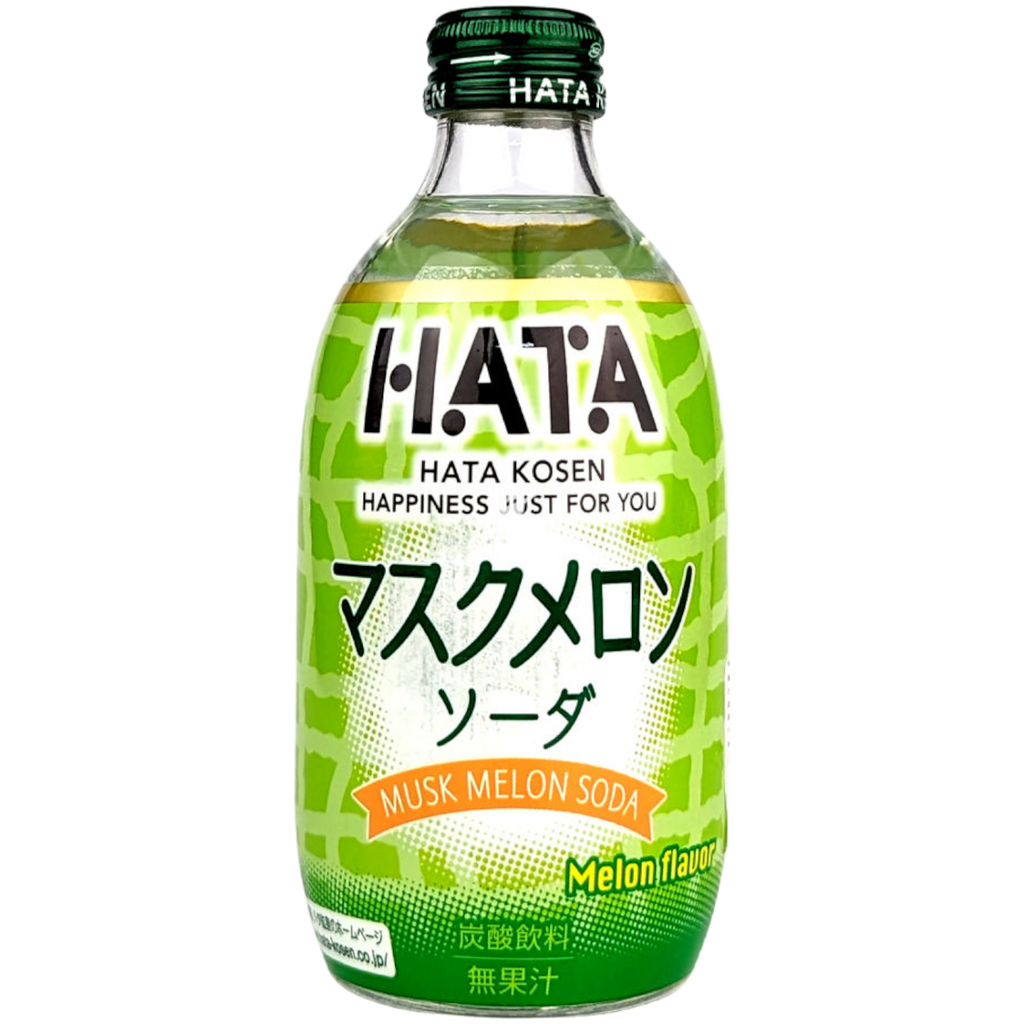 Hatakosen Soda Musk Melon Glass Bottle - 10.1fl.oz (300ml)