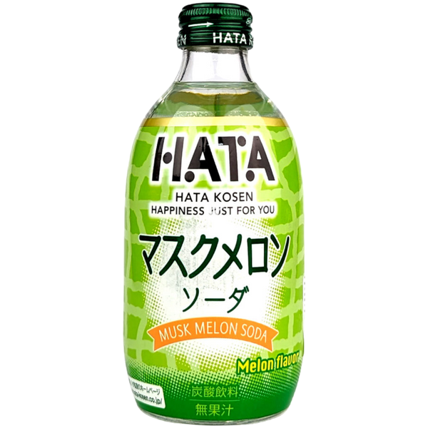 Hatakosen Soda Musk Melon Glass Bottle - 10.1fl.oz (300ml