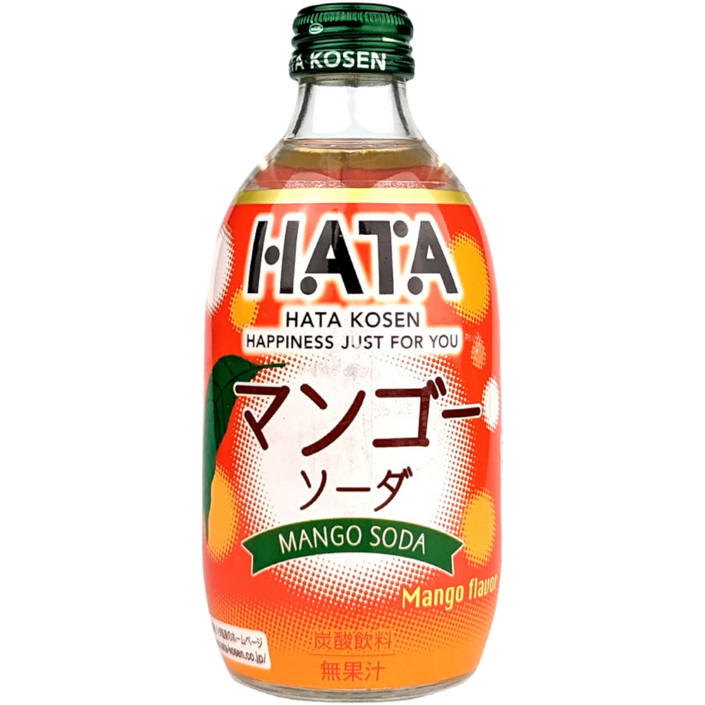 Hatakosen Soda Sunshine Mango Glass Bottle - 10.1fl.oz (300ml)