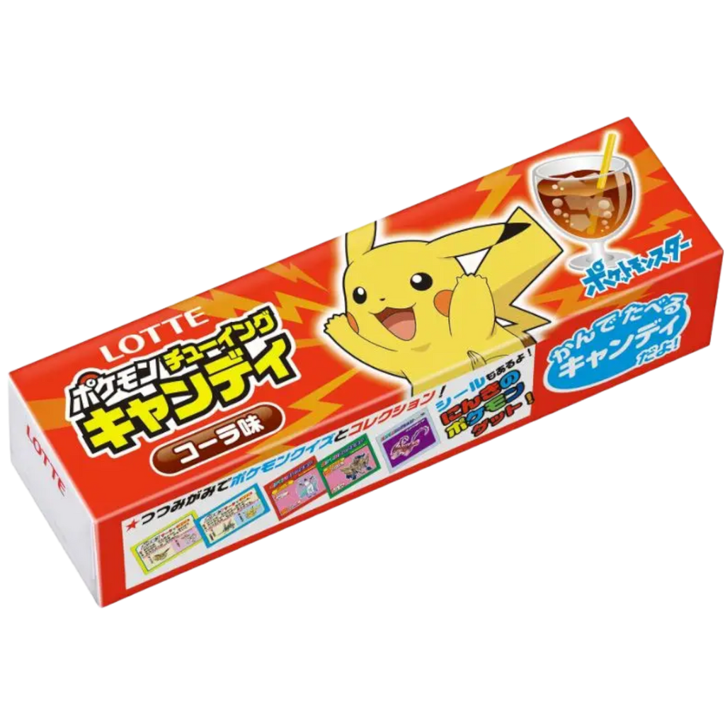 Lotte Pokemon Chewing Cola Candy (Japan) - 0.99oz (28g)