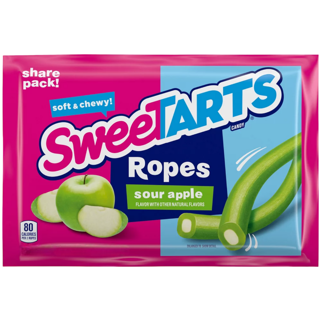 Sweetarts Chewy Ropes Sour Apple - 3.5oz (99g)