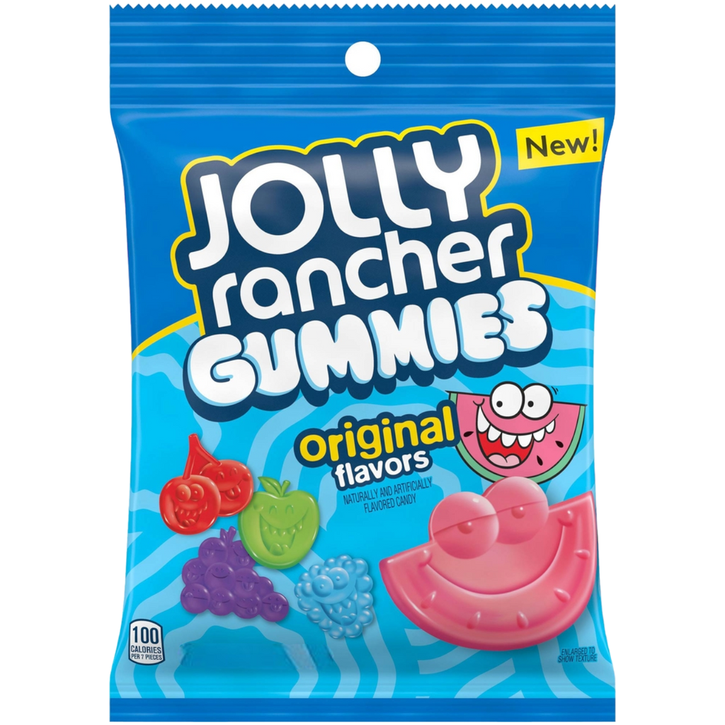 Jolly Rancher Original Gummies Peg Bag - 7oz (198g)