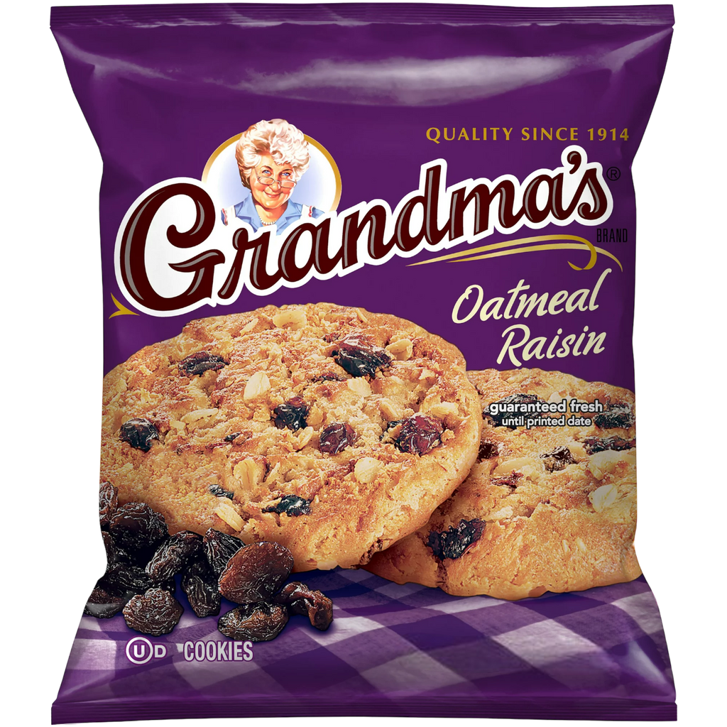 Grandma's Cookies Oatmeal Raisin Twin Pack - 2.5oz (71g)