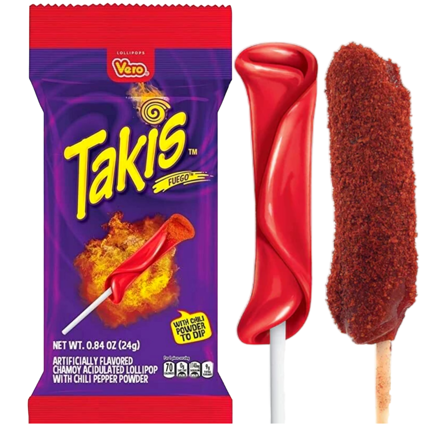 Takis Fuego Dipping Lollipop - 0.84oz (24g)