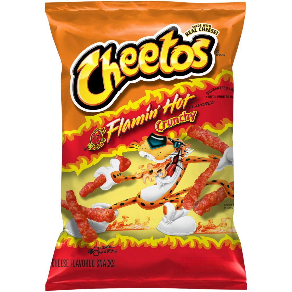 Cheetos Crunchy Flamin' Hot Big Bag - 8oz (226g)