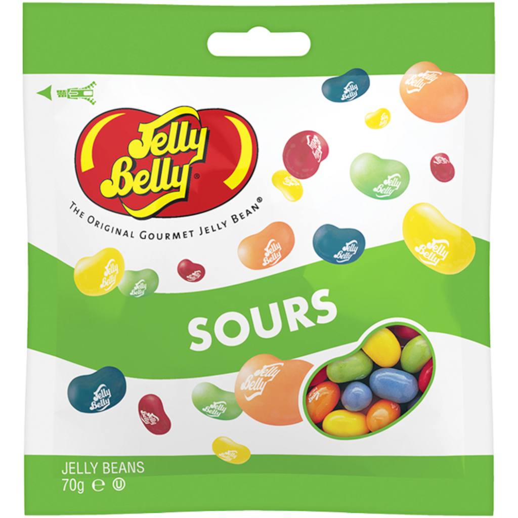 Jelly Belly Sours Mix Jelly Beans Bag - 2.47oz (70g)