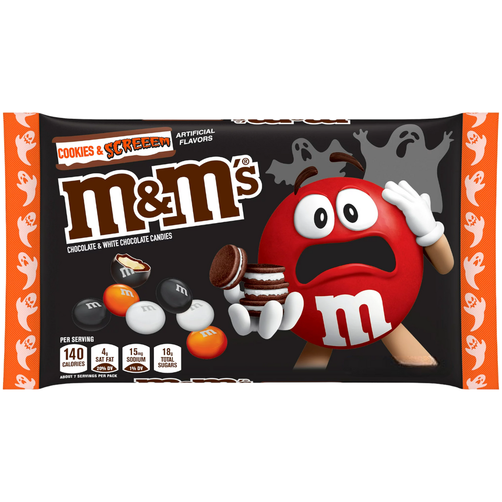 M&M's Cookies and Screeem Cookies & Cream Flavour (Canadian) - 2.47oz (70g)