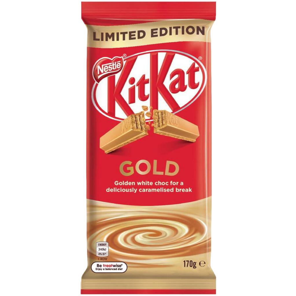 Kit Kat Gold XL Chocolate Block (Australia) - 6oz (170g)