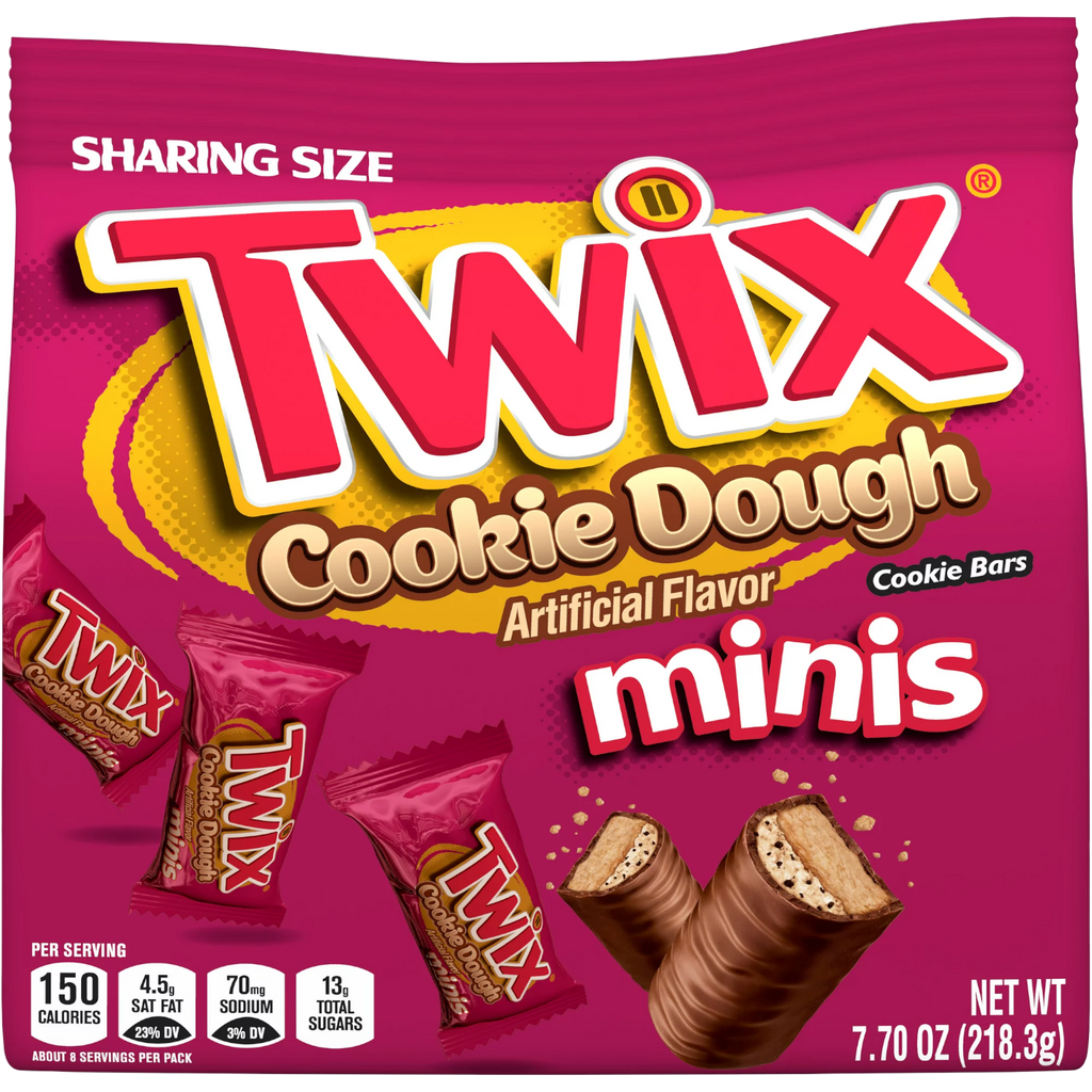 Twix Cookie Dough Minis Share Bag - 7.7oz (218.3g)