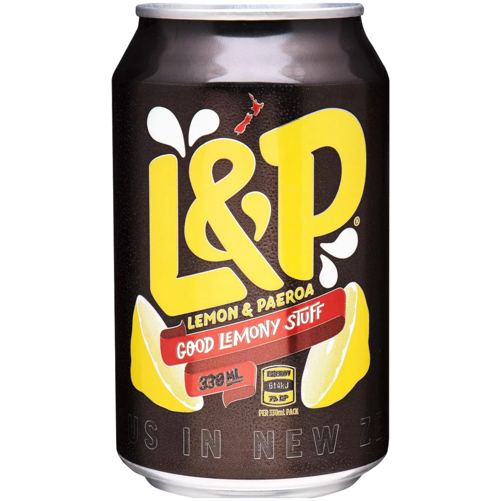L&P Lemon & Peroa Soda (New Zealand) - 11.1fl.oz (330ml)