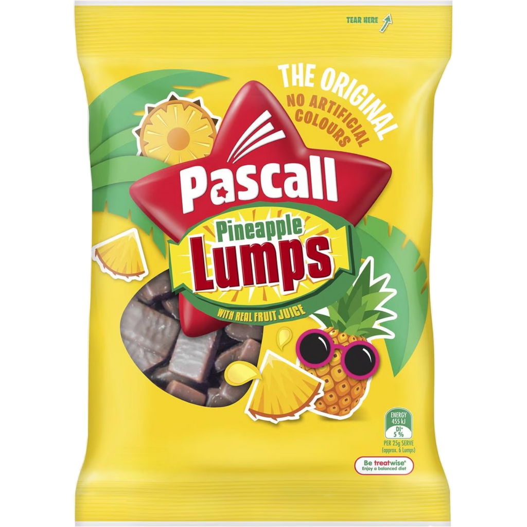 Pascall Pineapple Lumps (New Zealand) - 4.2oz (120g)