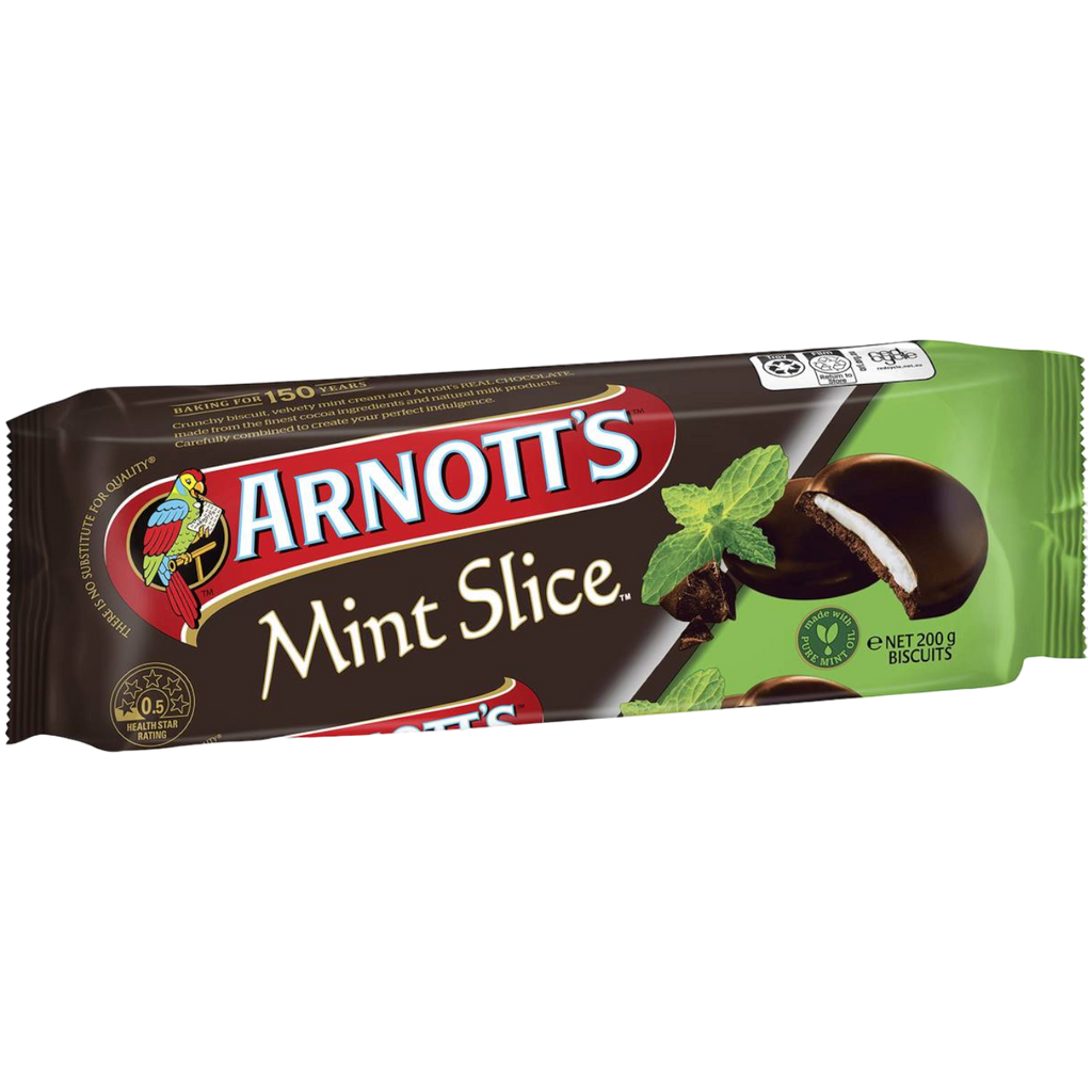 Arnott's Chocolate Mint Slice (Australia) - 7oz (200g)