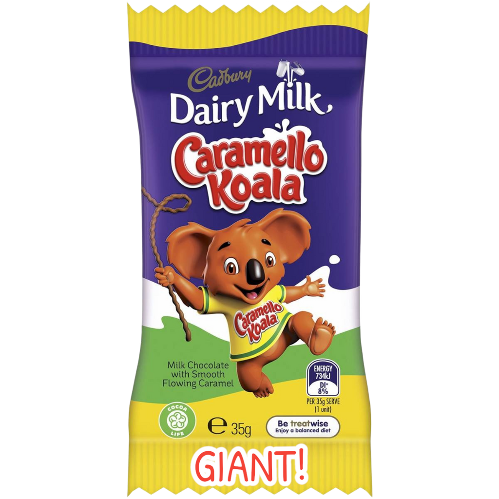 Cadbury Dairy Milk Giant Caramello Koala (Australia) - 1.23oz (35g)
