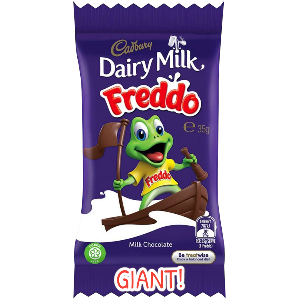 Cadbury Dairy Milk Giant Freddo (Australia) - 1.23oz (35g)
