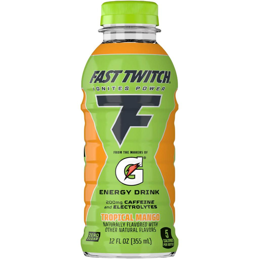 Gatorade Fast Twitch Tropical Mango Non-Carbonated Energy Drink - 12fl.oz (355ml)