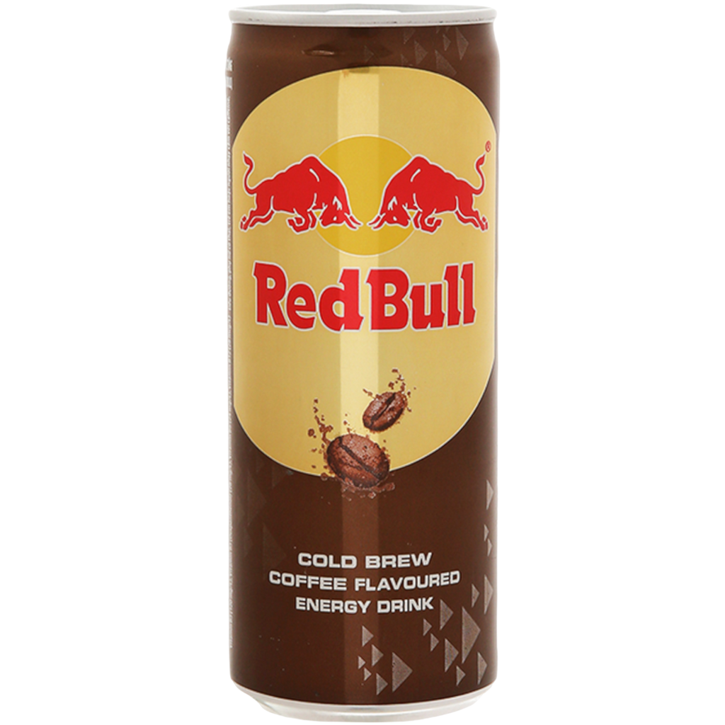 Vietnamese Red Bull Kratingdaeng Cold Brew Coffee Flavour - 250ml