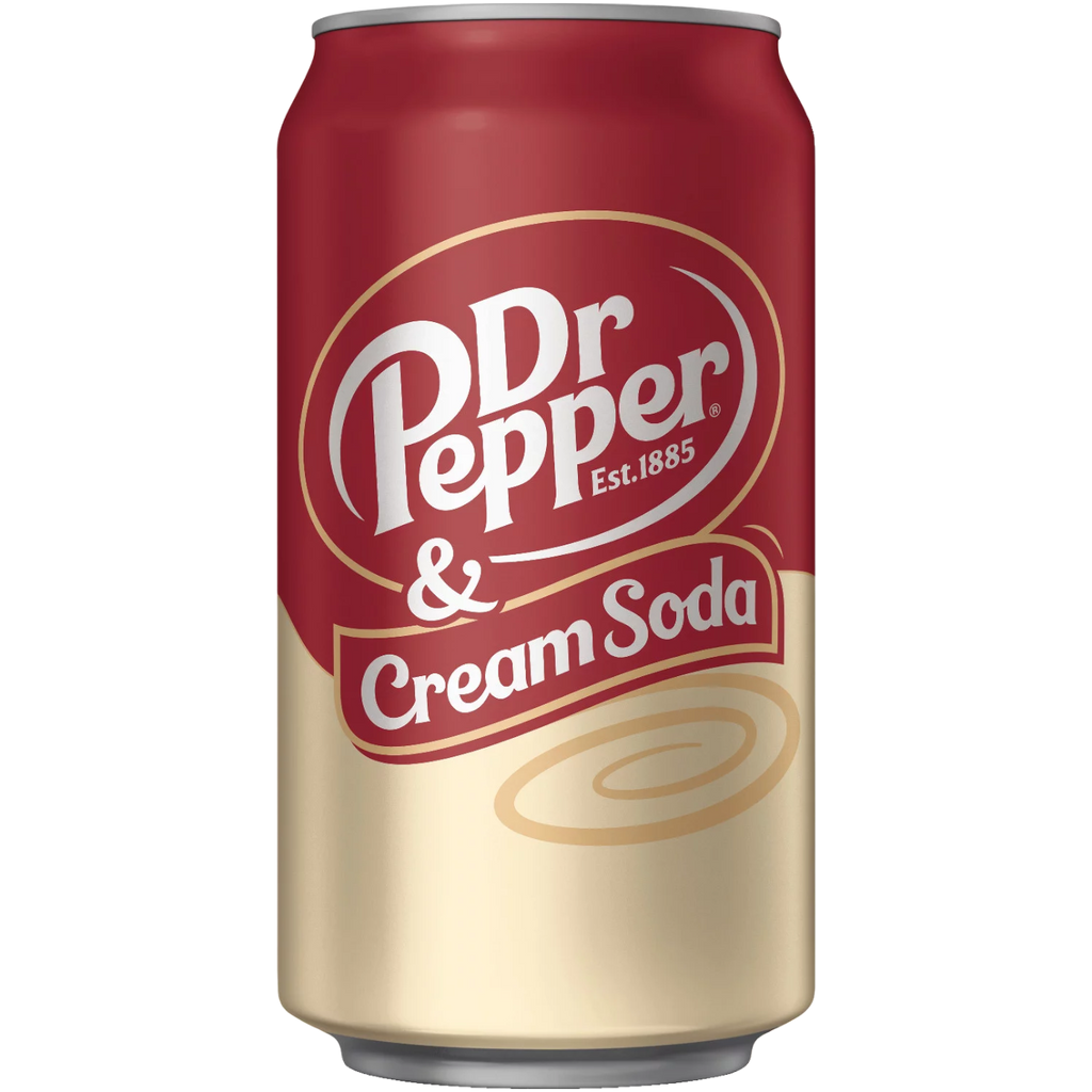 Dr Pepper & Cream Soda - 12fl.oz (355ml)