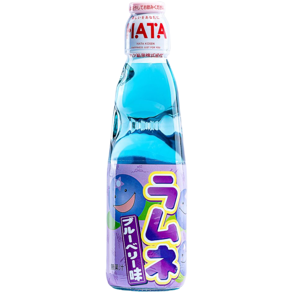 Hatakosen Blueberry Ramune Soda - 6.8fl.oz (200ml)