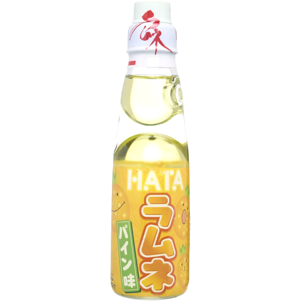 Hatakosen Pineapple Ramune Soda - 6.8fl.oz (200ml)