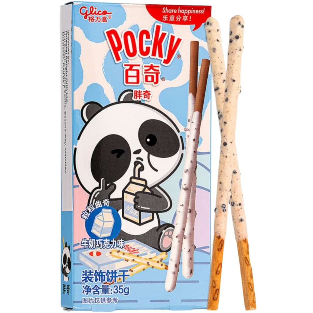 Pocky Animal - Panda (Milk & Chocolate Cookies Flavour) - 1.23oz (35g)