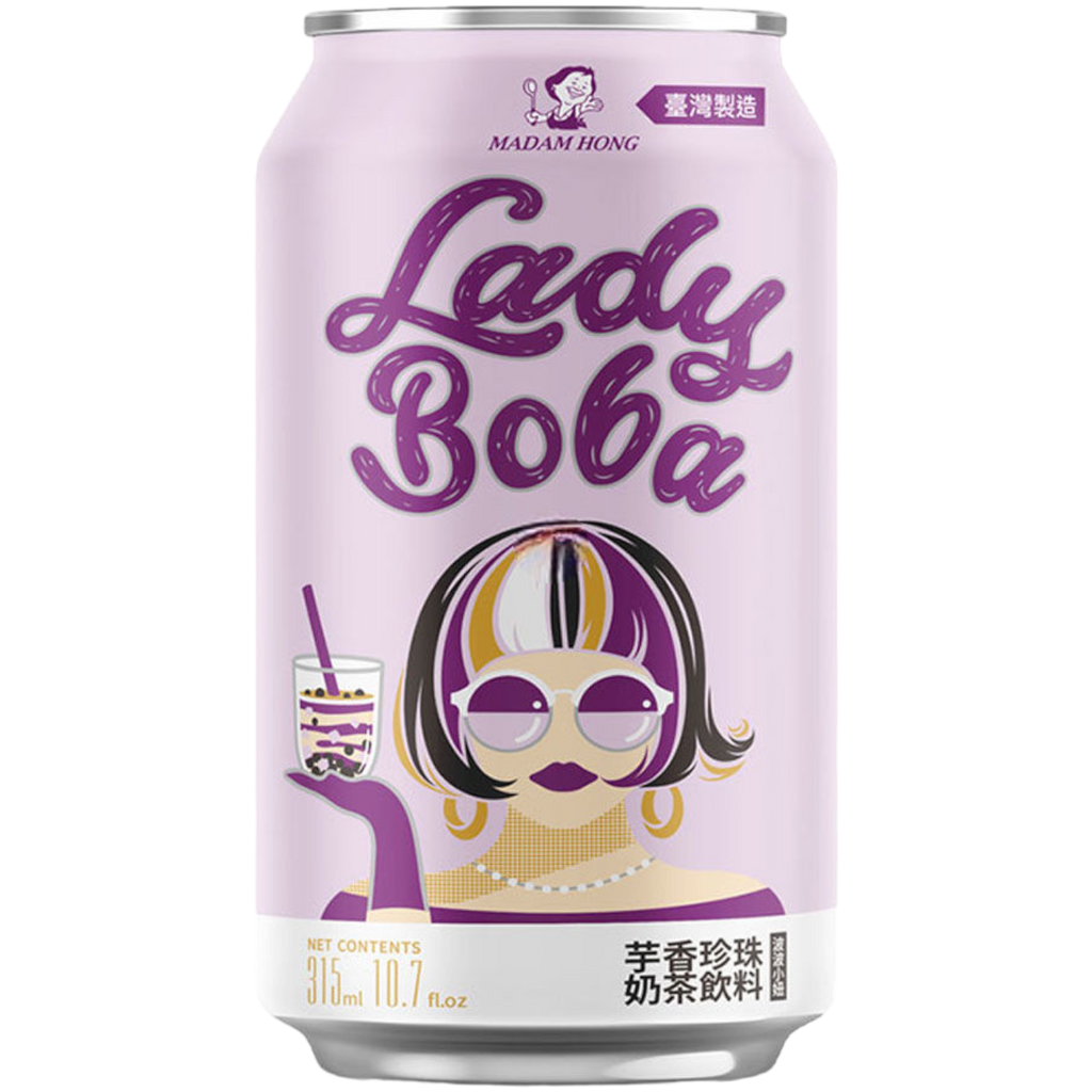 Madam Hong Lady Boba Taro Bubble Tea Drink 315ml