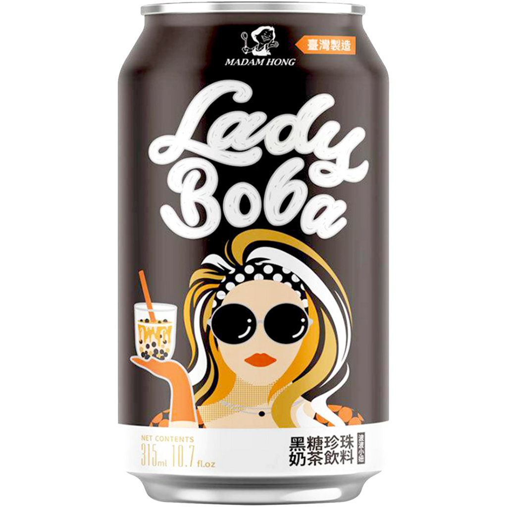 Madam Hong Lady Boba Brown Sugar Bubble Tea Drink 315ml