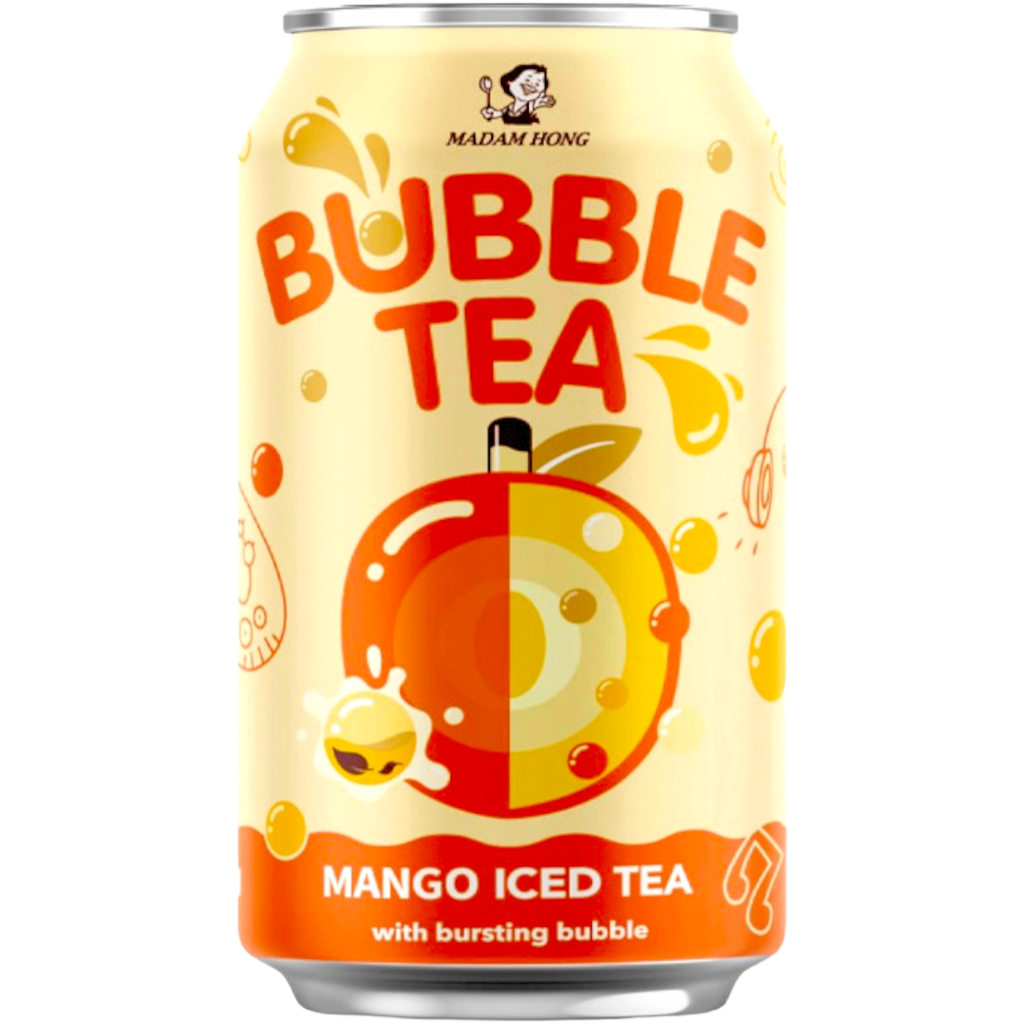 Madam Hong Mango Iced Tea Bubble Tea - 10.8fl.oz (320ml)